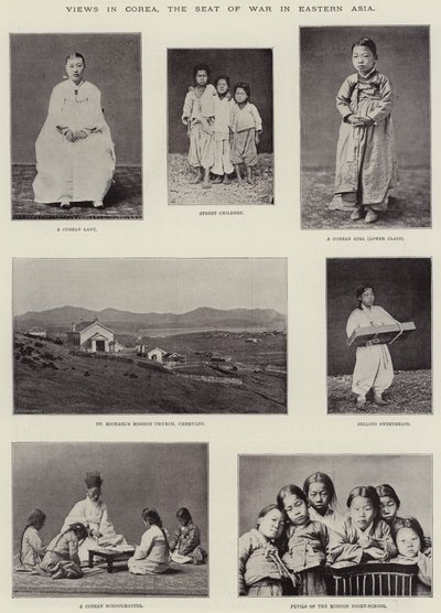 Vistas en Corea, el escenario de la guerra en Asia oriental de English Photographer