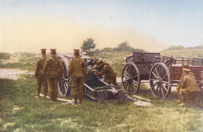 1ª Guerra Mundial: El Real Regimiento de Artillería (foto en color) de English Photographer