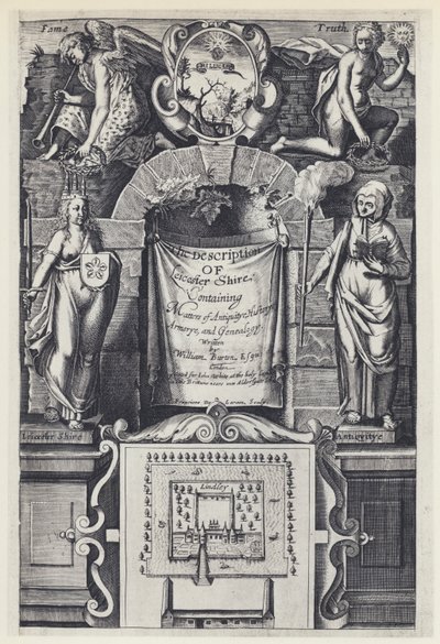 W Burton, La descripción del condado de Leicester, I White 1622 de English Photographer