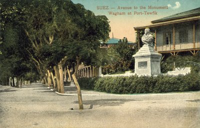 Monumento Wagham, Port Taufiq, Suez de English Photographer