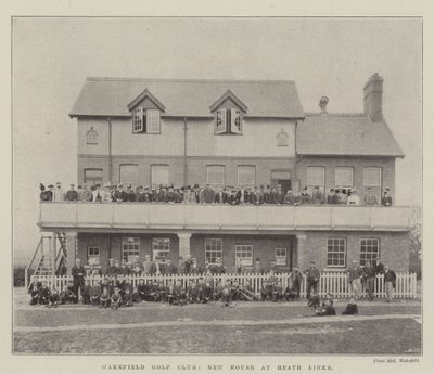 Club de Golf de Wakefield, Nueva Casa en Heath Links de English Photographer