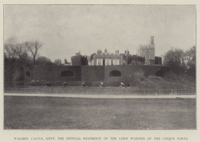 Castillo de Walmer, Kent, la Residencia Oficial del Lord Guardián de los Cinco Puertos de English Photographer