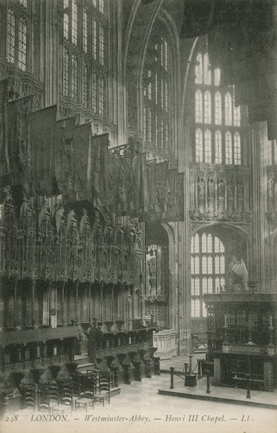 Capilla de Henry III, Abadía de Westminster de English Photographer