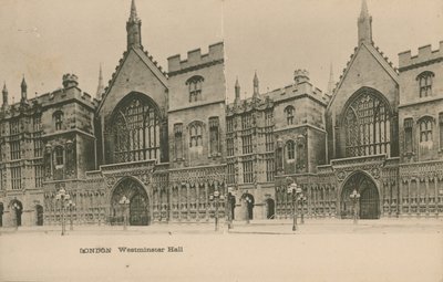Westminster Hall, Londres de English Photographer