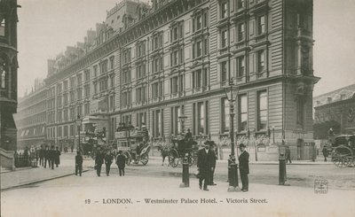 Westminster Palace Hotel, Victoria Street, Londres de English Photographer