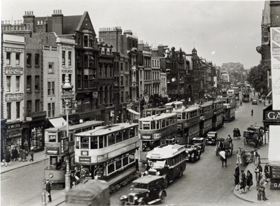Whitechapel High Street, Londres, c.1930 de English Photographer