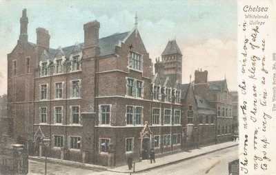Whitelands College en Chelsea de English Photographer