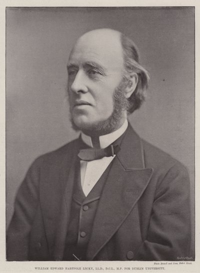 William Edward Hartpole Lecky, LLD, DCL, MP, por la Universidad de Dublín de English Photographer