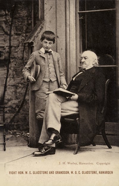 William Ewart Gladstone de English Photographer