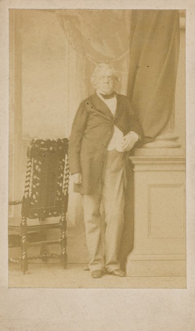 William Makepeace Thackeray de English Photographer