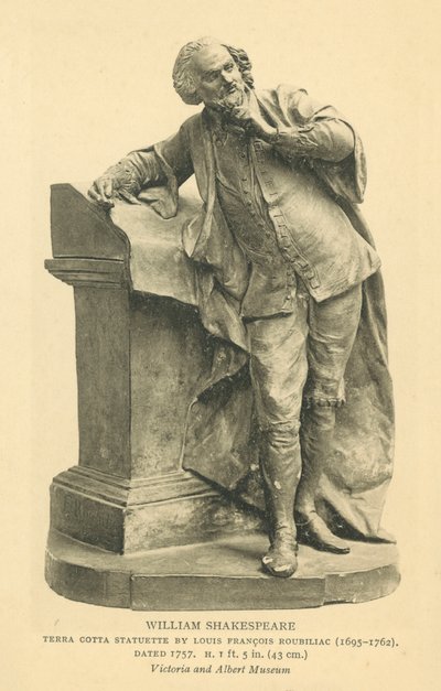 William Shakespeare, dramaturgo inglés (foto b/n) de English Photographer