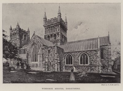 Catedral de Wimborne, Dorsetshire de English Photographer