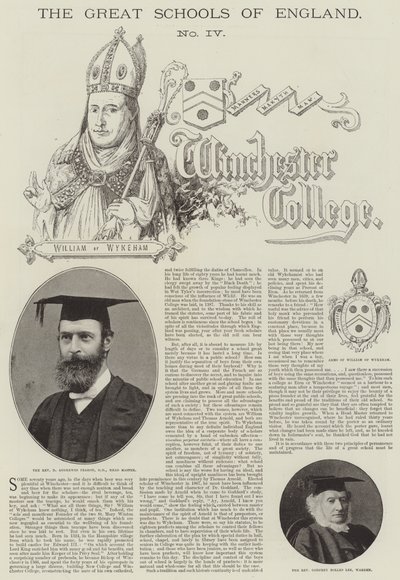 Winchester College de English Photographer