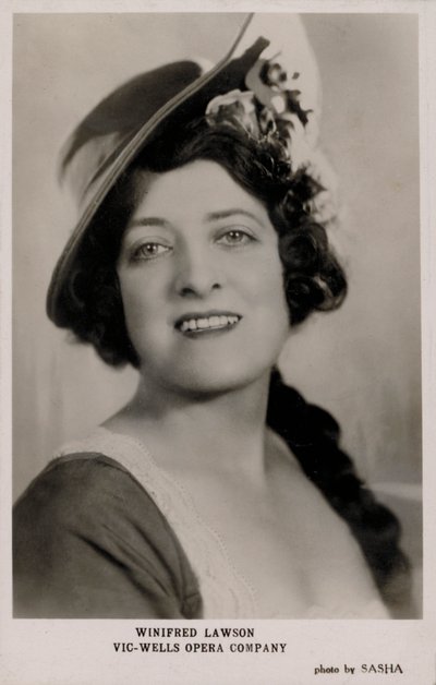 Winifred Lawson, Compañía de Ópera Vic-Wells de English Photographer