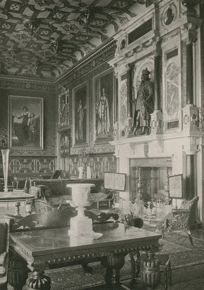 Sala de Invierno, Hatfield House de English Photographer
