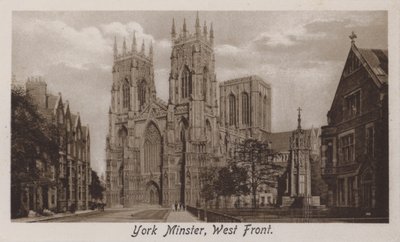 Catedral de York, Frente Oeste de English Photographer