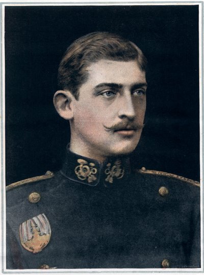 Retrato de Fernando de Rumanía (1865-1927), Rey de Rumanía de English Photographer English Photographer