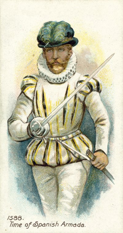 1588, época de la Armada Española de English School