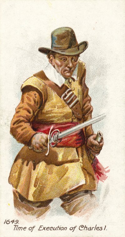 1649, época de la ejecución de Carlos I de English School