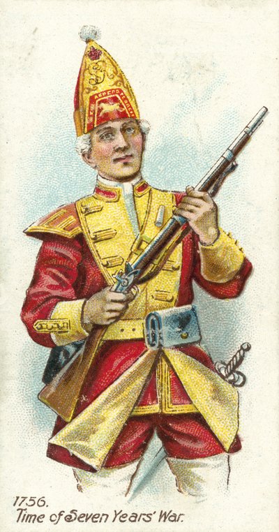 1756, Época de la Guerra de los Siete Años de English School