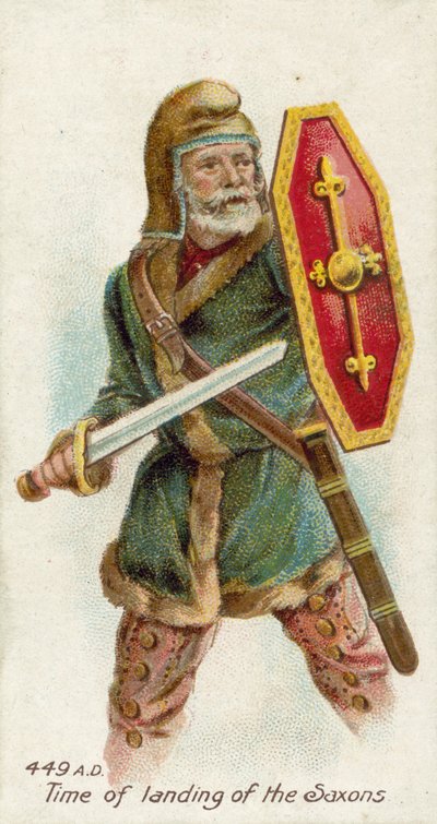 449 d.C., Época del desembarco de los sajones de English School