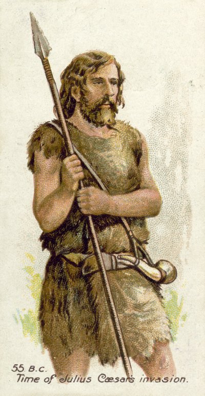 55 a.C., Época de la invasión de Julio César de English School