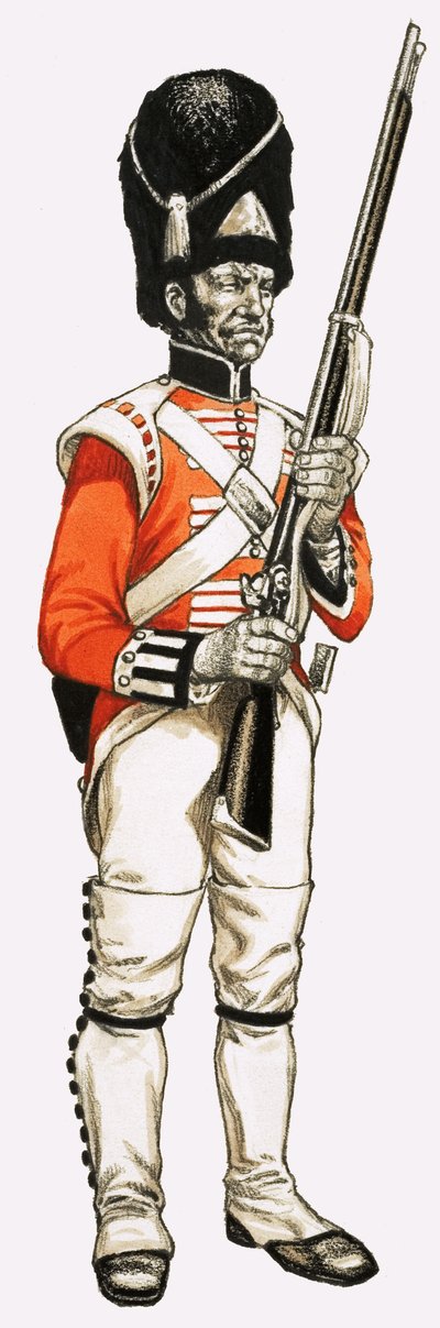 92º. Granadero de Infantería 1815 de English School