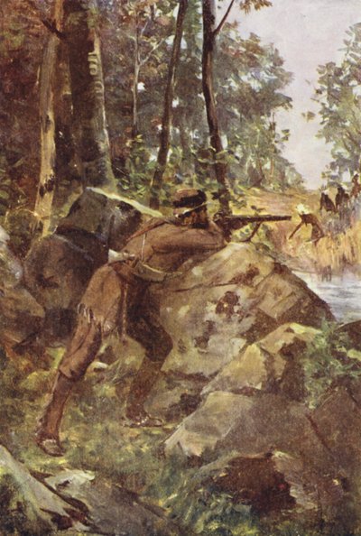 Un hombre de los bosques de English School