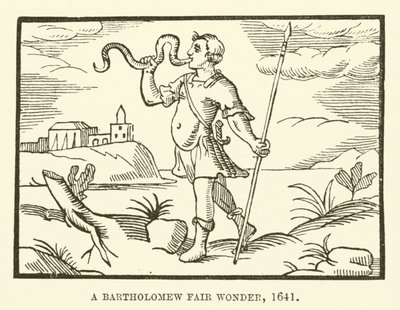 Una maravilla de la Feria de San Bartolomé, 1641 de English School