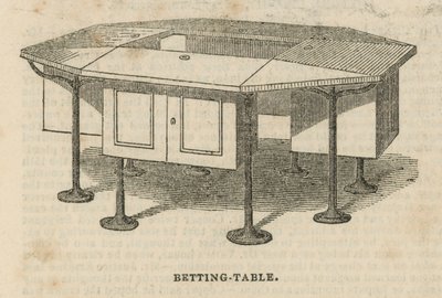 Una mesa de apuestas de English School