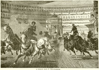 Carrera de Carros en el Coliseo de English School