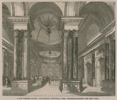 Un palacio bancario de la ciudad de English School