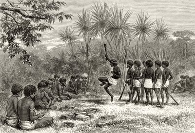 Un Corroboree, c.1880, de 