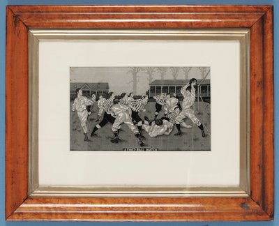 Un partido de fútbol de English School