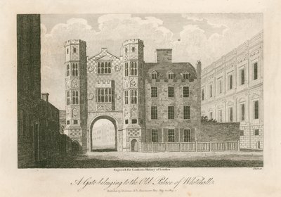 Una Puerta del Antiguo Palacio de Whitehall de English School
