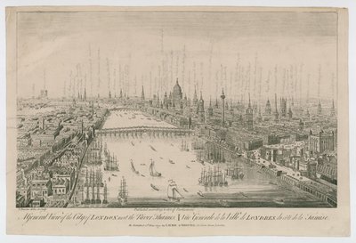 Vista general de la ciudad de Londres de English School