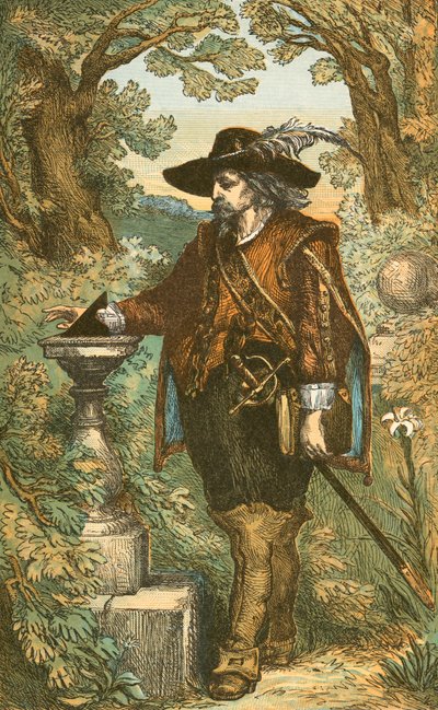 Un caballero del período Stuart de English School