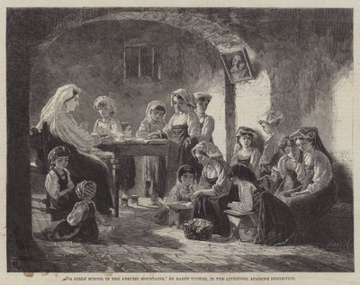 Una Escuela de Niñas en las Montañas de Abruzos de English School