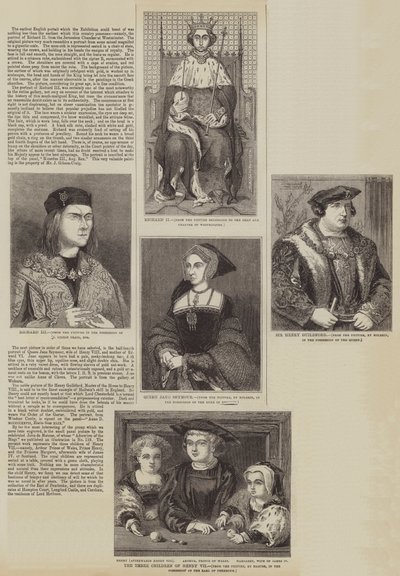 Un Grupo de Primeros Retratos de English School