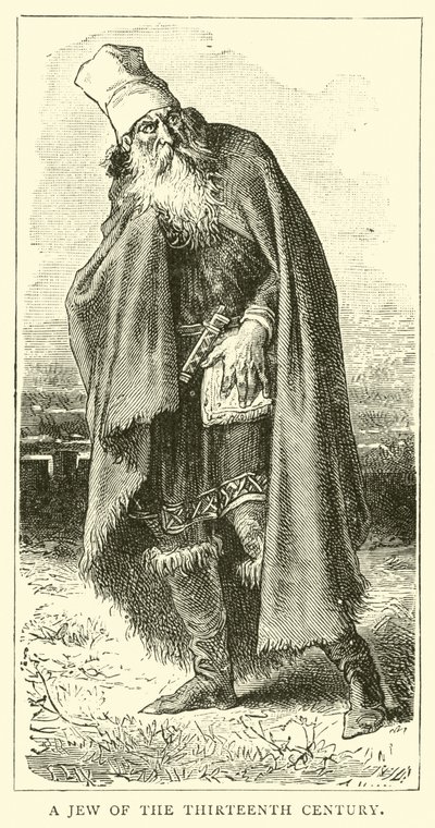 Un judío del siglo XIII de English School