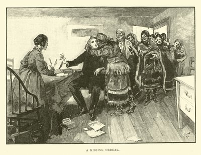 Un desafío de besos de English School