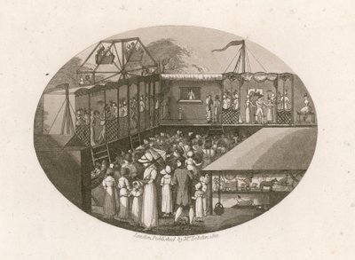 Una feria de Londres posiblemente en Camberwell de English School