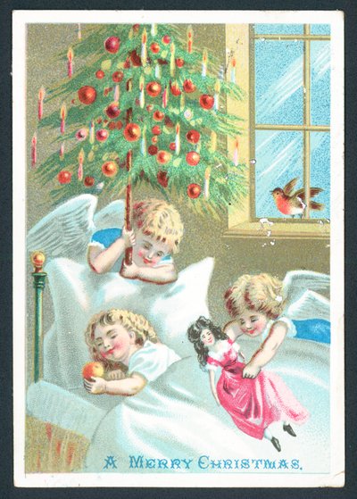 Una feliz Navidad - Tarjeta de felicitación de English School