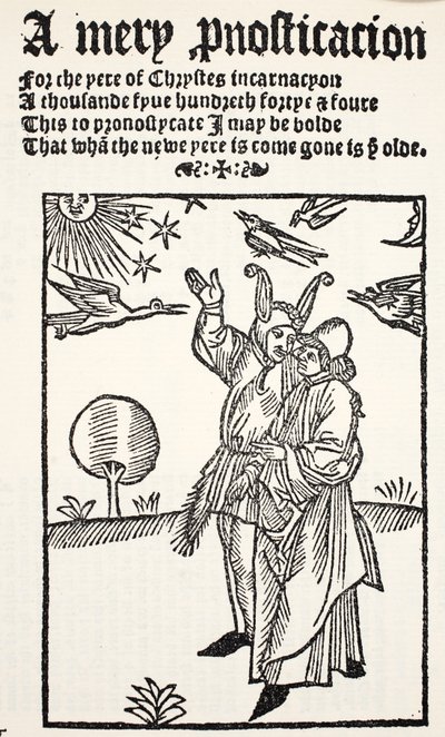Una Prognosticación Alegre para 1544 de English School