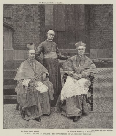 Un Enviado Papal en Inglaterra, la Investidura del Arzobispo Vaughan de English School