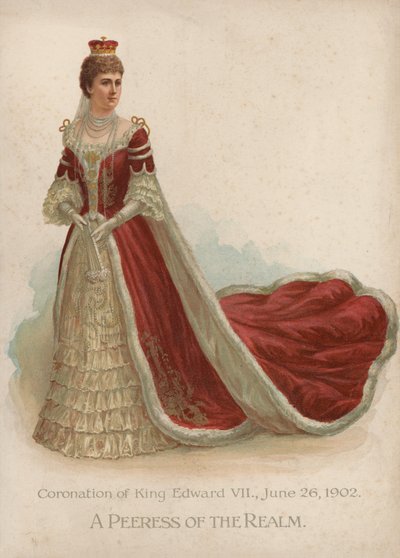 Una dama del reino de English School