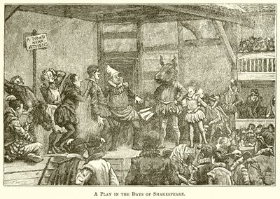 Una obra en los días de Shakespeare de English School