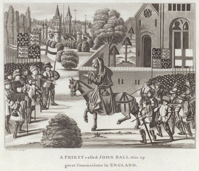 Un sacerdote llamado John Ball provoca grandes conmociones en Inglaterra de English School