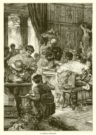Un banquete romano de English School