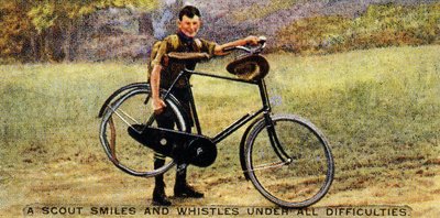 Un Scout Sonríe y Silba ante Todas las Dificultades, 1929 de English School